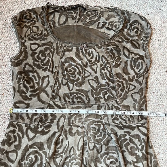 Siste’s retro looking floral dress M-L - Picture 12 of 16